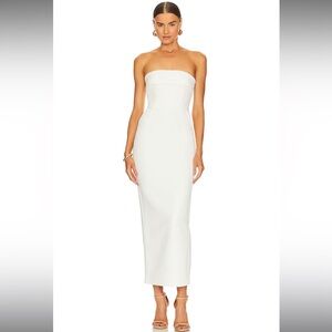 Rhea Midi Dress in Temple White
The New Arrivals by Ilkyaz Ozel
